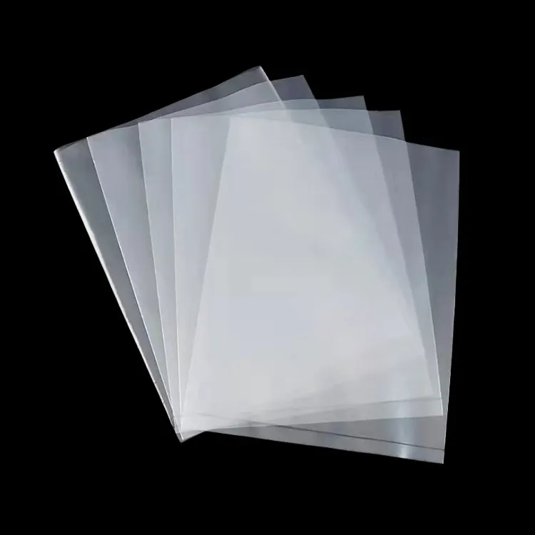 Plakani polietilēna somas