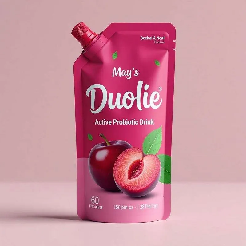 Rūpnīcas snīpis maisiņš Pielāgots plastmasas atkārtoti lietojams šķidruma stāvs maisiņš ar snīpi mērces maisiņu dzēriena maisiņš augļu sulas maisiņš Doypack