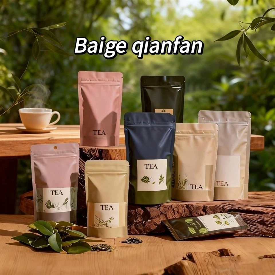 Green Tea Packaging Bags factory